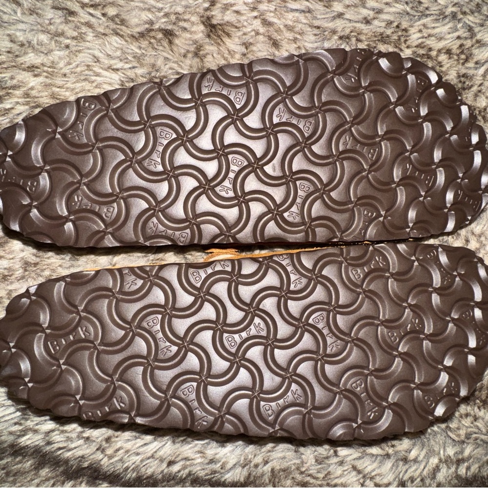 Birkenstock Boston shearling clogs    - mink/ Tan Suede - Picture 5 of 7